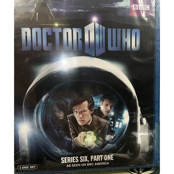 BBC DOCTOR WHO SERIES SIX PART ONE 2009 SCI/FI BLU RAY MATT SMITH NEW SEALED - Picture 1 of 2
